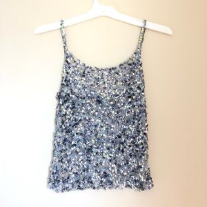 Sequin top size, fit size S and M
